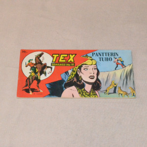 Tex liuska 19 - 1960 Pantterin tuho (8. vsk)